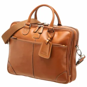 Brics Life Pelle Aktenmappe 38 cm - cognac