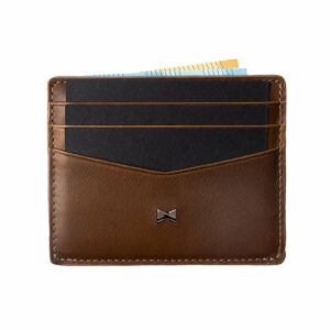 Gentlemen's Slimwallet Fine Kartenetui 10 cm - Dark Brown