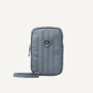 Handytasche  schwarz  Canvas mit Leder