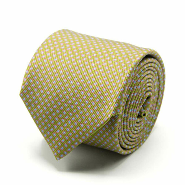 Mogador-Krawatte mit Paisley-Muster Grün