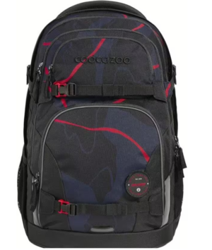 Schulrucksack Porter Lava Lines Schwarz
