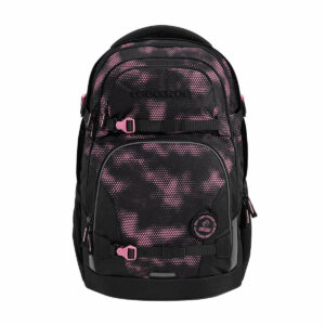Schulrucksack Porter Pink Illusion Schwarz