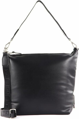Schultertasche Kaarina M Schwarz