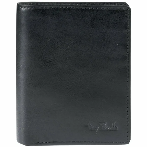 Tony Perotti Furbo vertikale Brieftasche 12 cm - Schwarz