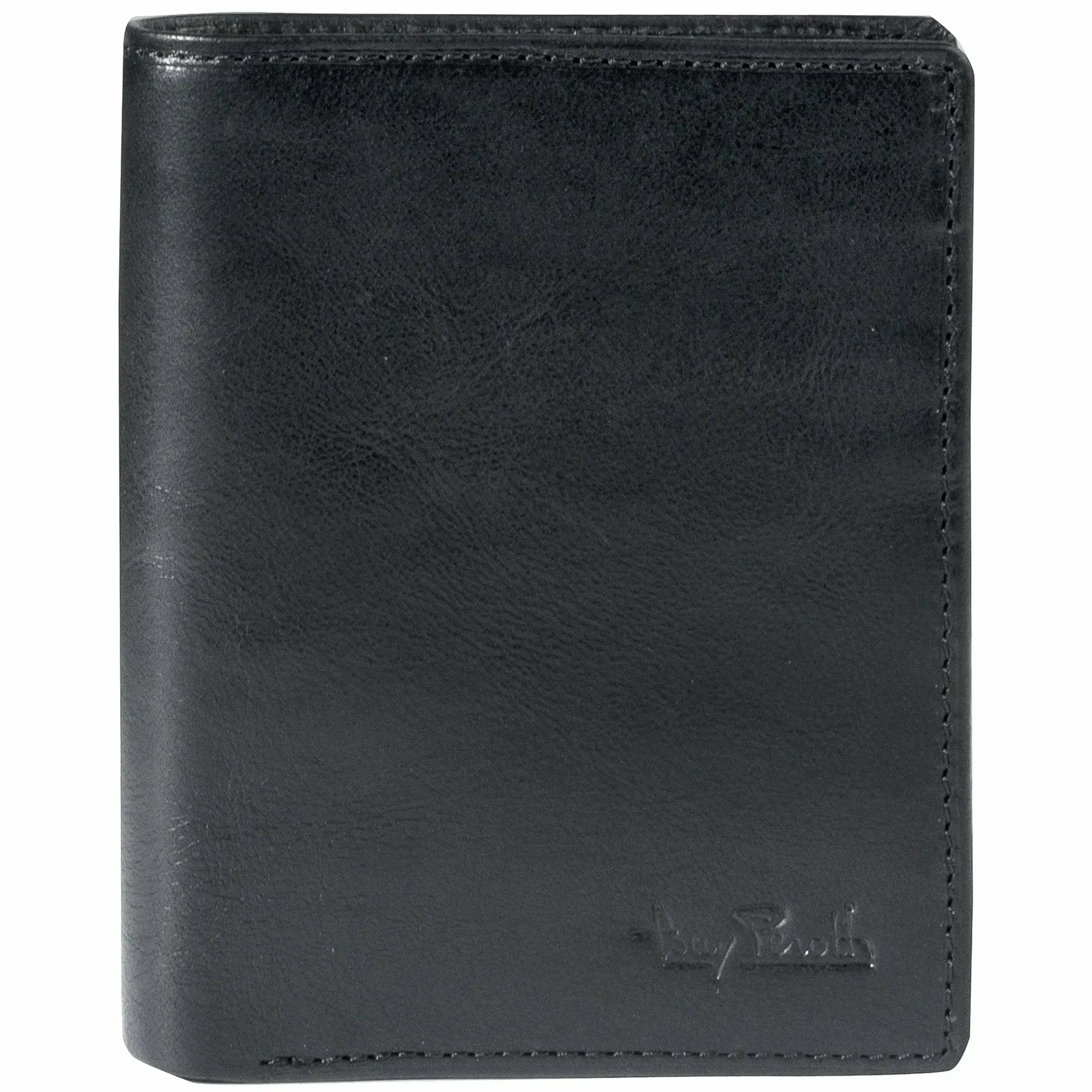 Tony Perotti Furbo vertikale Brieftasche 12 cm - Schwarz 1 Tony Perotti Furbo vertikale Brieftasche 12 cm - Schwarz