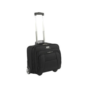 2 Rollen Business-Trolley 43 cm Schwarz