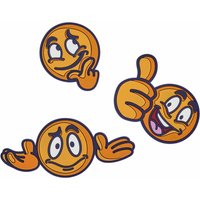 Scout Funny Snaps® 3er Set Emojis