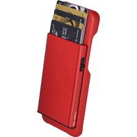 Tru Virtu Click & Slide Pay & Phone Kartenetui und Smartphoneülle - Samsung Galaxy S8 Nappa Coral/Red