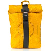 Airpaq 2.0 Unicolor Rolltop-Rucksack mit Laptopfach Gelb Uni