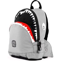 Pick & Pack Shark Shape Backpack S Grey