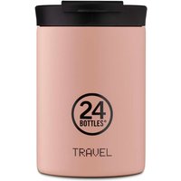 24Bottles® Travel Tumbler Earth 350ml Dusty Pink Stone