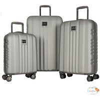 March Fly Trolley-Set silver brushed