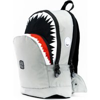Pick & Pack Shark Shape Backpack M mit 13" Laptop-fach Grey