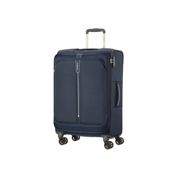 4-Doppelrollen Trolley Popsoda Dark Blue 66 cm Dunkelblau Polyester