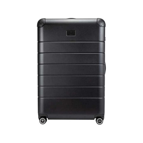 4-Doppelrollen Trolley Volare Black Hartschale 77 cm Schwarz Polycarbonat