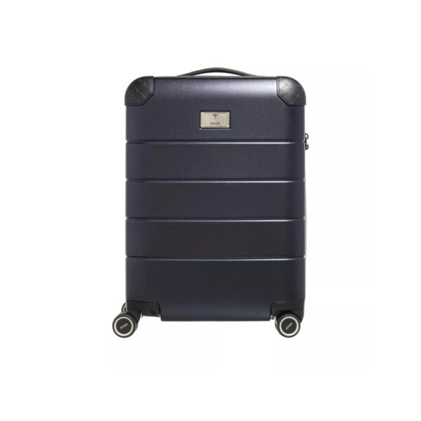 4-Doppelrollen Trolley Volare Darkblue Hartschale 55 cm Dunkelblau Polycarbonat