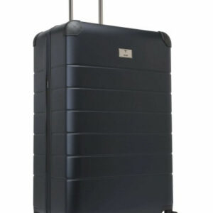 4-Doppelrollen Trolley Volare Darkblue Hartschale 77 cm Dunkelblau Polycarbonat