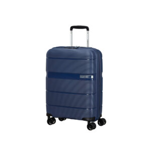 4-Rollen Schalentrolley LINEX Deep Navy 55 cm Polypropylen