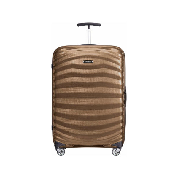 4-Rollen Trolley Lite-Shock 69 cm Braun Polypropylen