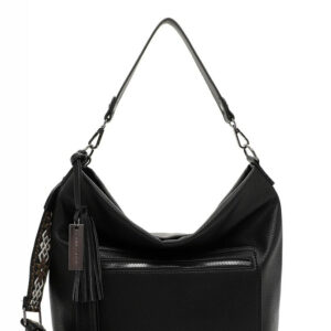 Beuteltasche Darleen mittel 64733 Schwarz