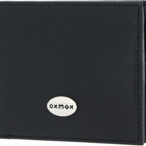 Brieftasche RFID  Pure Metal Round Black Schwarz
