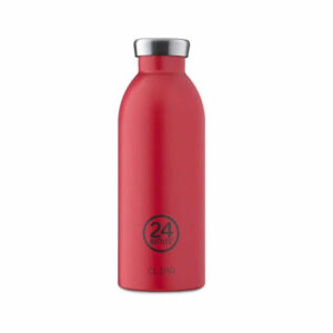 CLIMA BOTTLE von 24Bottle in rot 12 Stunden warm 24 Stunden kalt