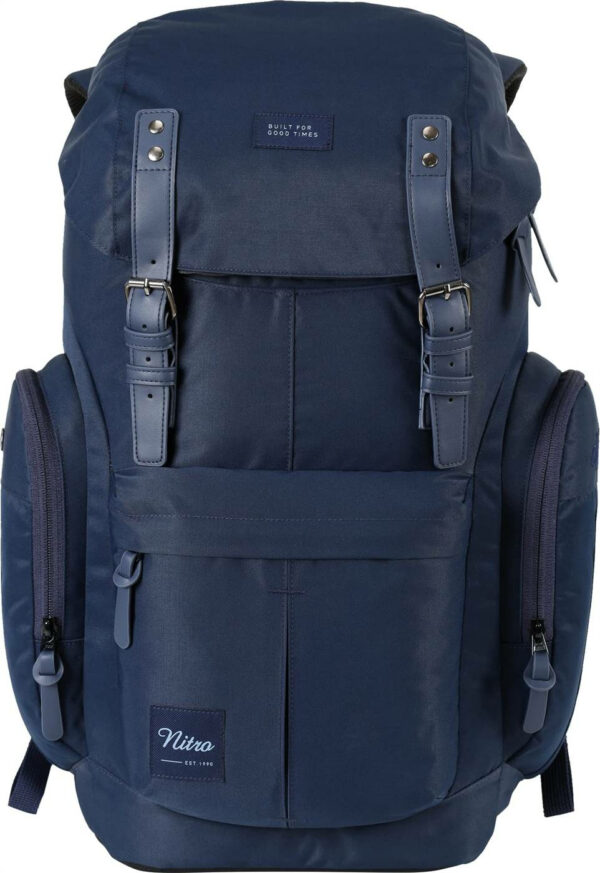 Daypacker Alltagsrucksack im Retro Look mit Gepolstertem Laptopfach