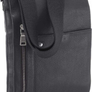 Esquire Sydney Crossbody mit Überschlag 27 cm schwarz