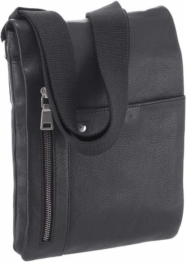 Esquire Sydney Crossbody mit Überschlag 27 cm schwarz