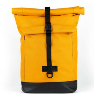 Fahrradrucksack und Gepäckträgertasche Bob 15 Zoll Gelb