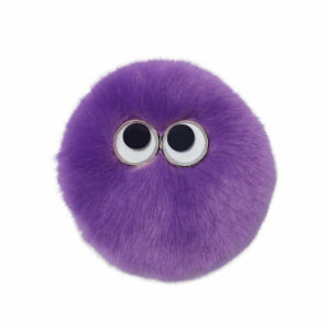 Fleece Klettie Lila Flausch