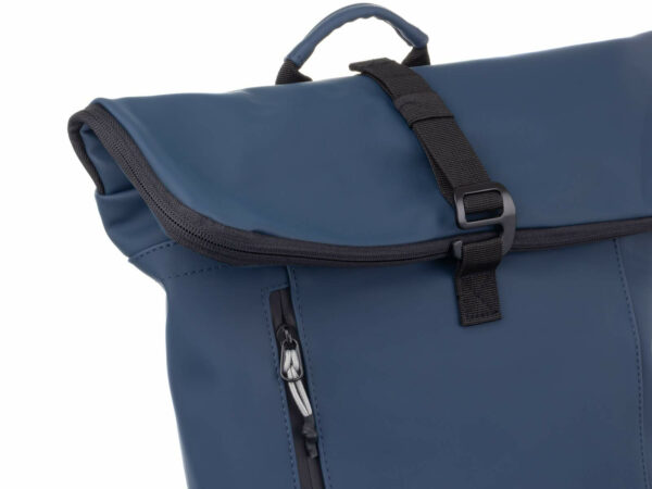 Franky Freizeitrucksack Daypack Rolltop Laptopfach Unisex RS60-dark Blue