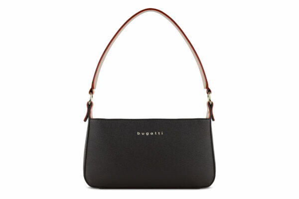 Handtaschen m. RV  schwarz  PU