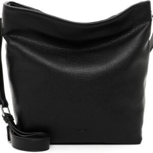 Handtaschen m. RV  schwarz  div. Synth.