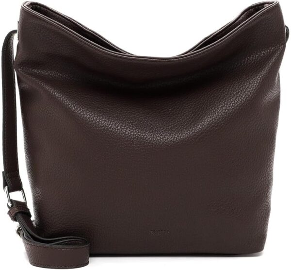 Handtaschen m. RV  schwarz  div. Synth.