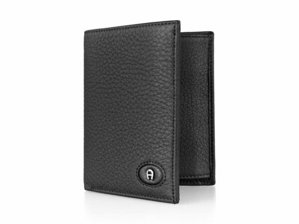 Hochformat Herren Geldbörse von AIGNER (0007 Black)