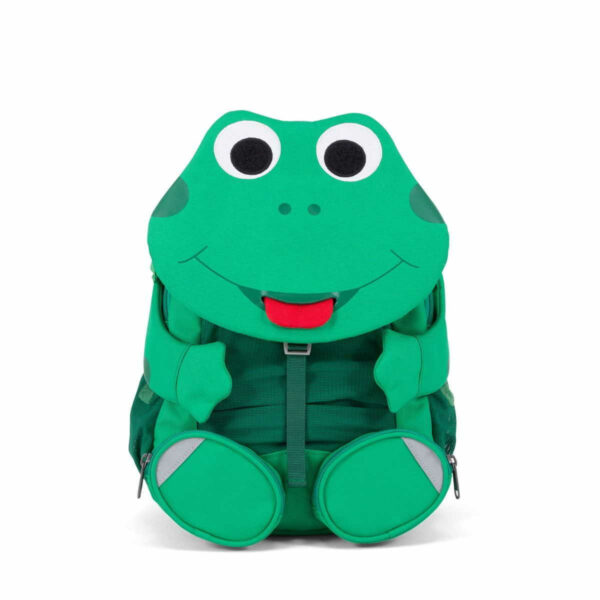 Kindergartenrucksack Großer Freund Frosch Grün