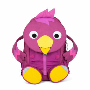 Kindergartenrucksack Großer Freund Vogel Lila