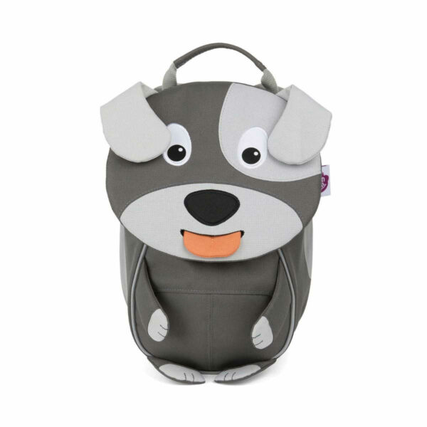 Kindergartenrucksack Kleiner Freund Hund Grau