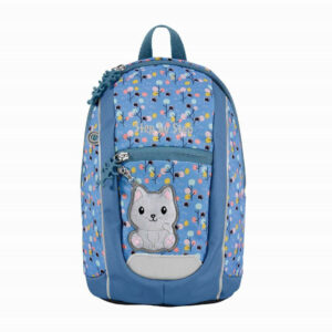 Kindergartenrucksack Mini Bagger Bobby Blau