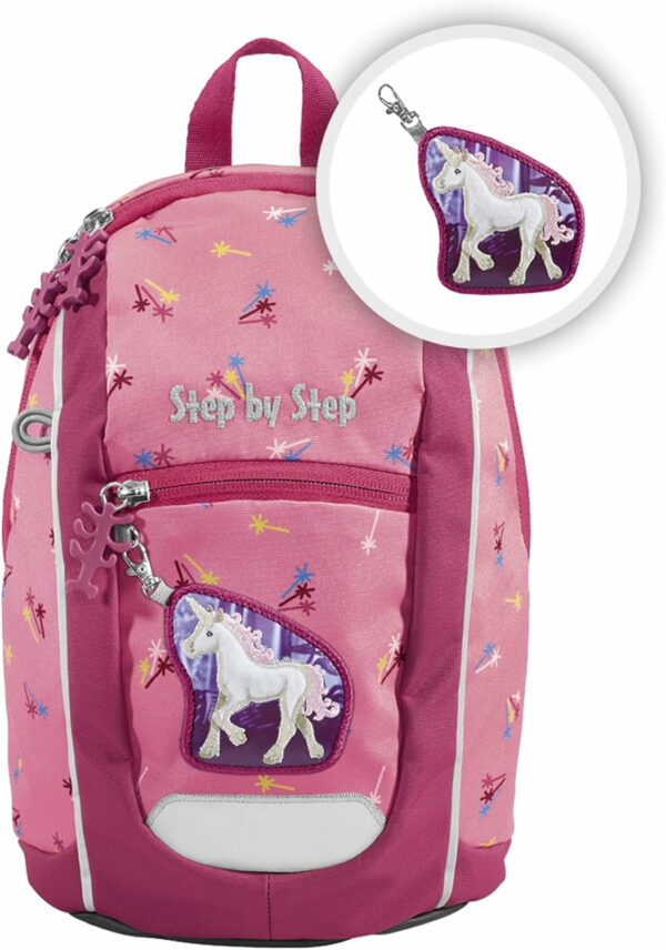 Kindergartenrucksack Mini Bagger Bobby Blau