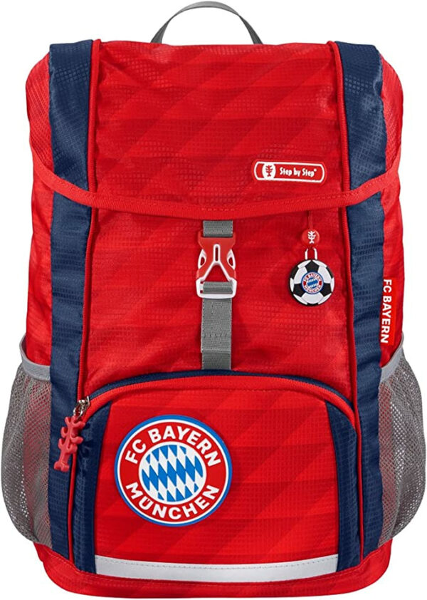 Kindergartenrucksack Set 3tlg. FC Bayern Mia San Mia Rot