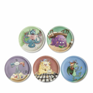 Klettie Set 5tlg. Monsterfreunde