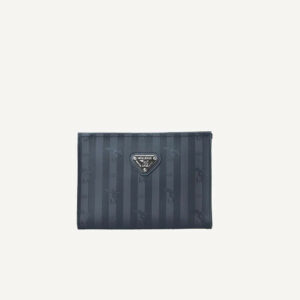 Kosmetiketui  schwarz  Canvas mit Leder