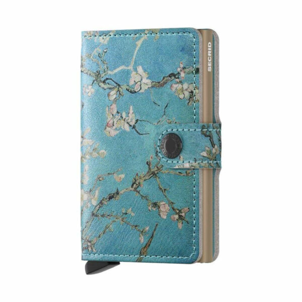 Kreditkartenetui Art Almond Blossom Blau