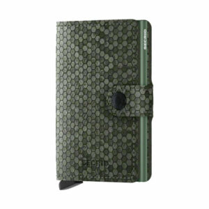 Kreditkartenetui Hexagon Grau