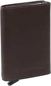 Kreditkartenetui Lancaster RFID Braun