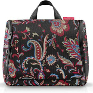 Kulturtasche XL Paisley Black