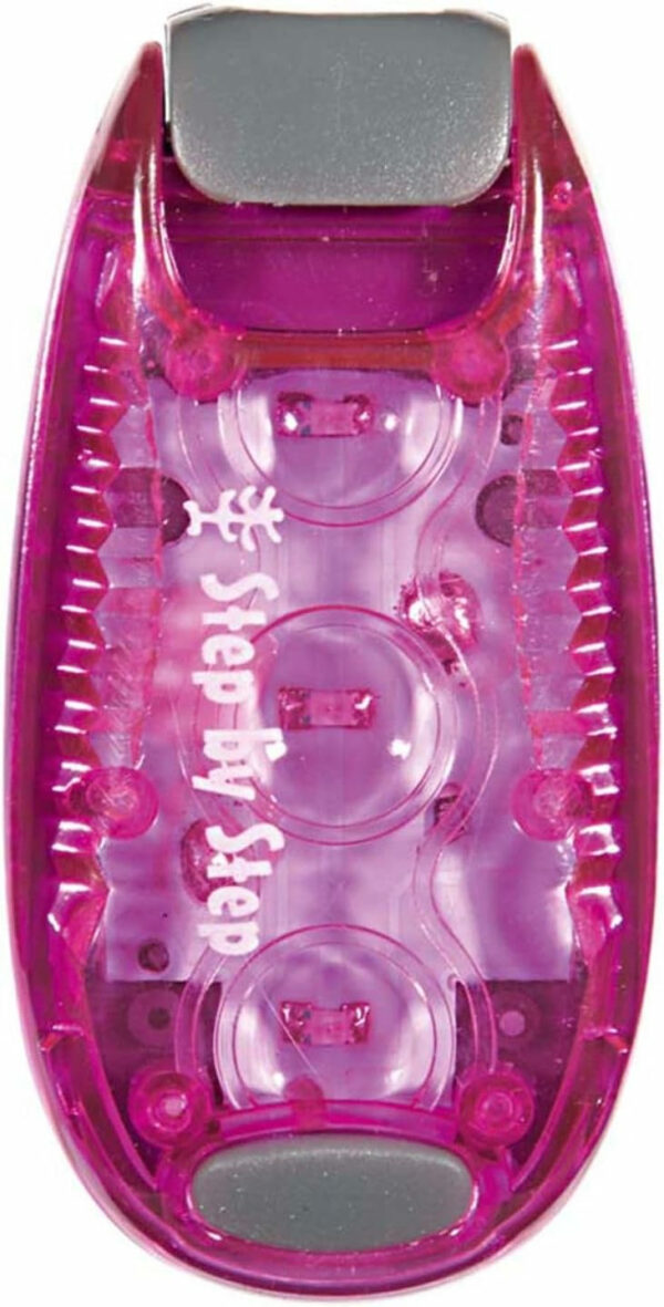 LED-Sicherheitsklemmleuchte Pink