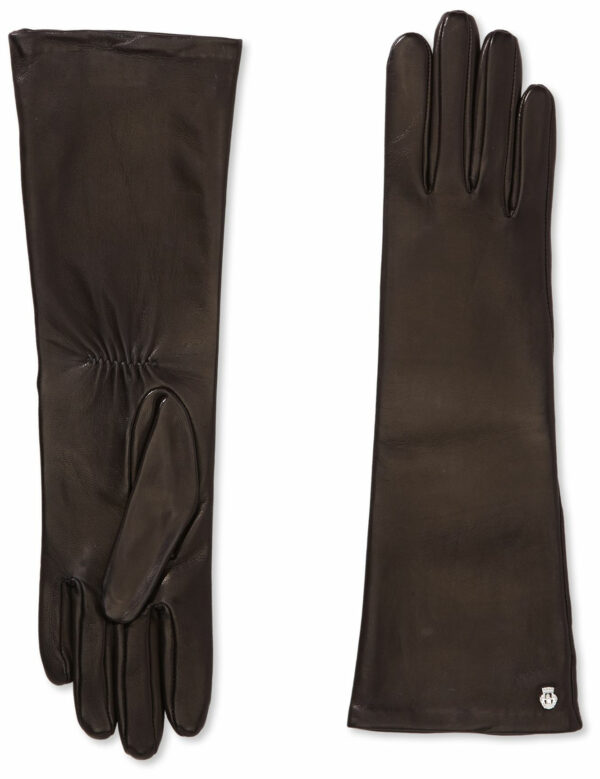 Lederhandschuhe Evening Schwarz